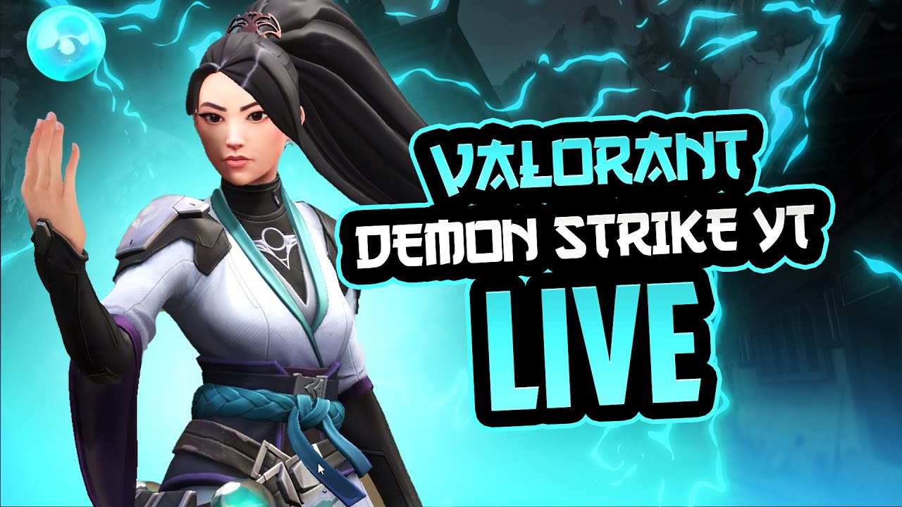 mr demon strike is live with valorant come and join with fun