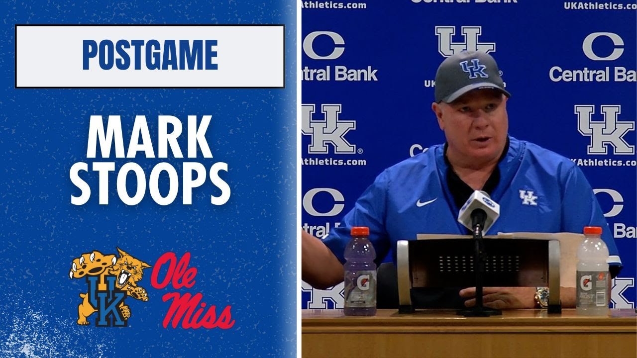 Mark Stoops discusses 30-23 loss to Ole Miss