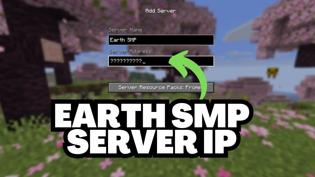IP-адрес SMP-сервера Minecraft 26.1 Earth