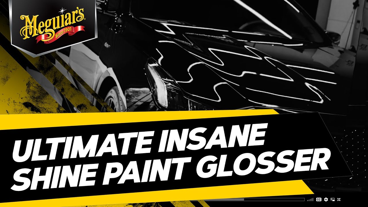 Глянцевый лак Meguiar's Ultimate Insane Shine Paint Glosser &mdash; распылите и протрите для блеска выставочного автомобиля
