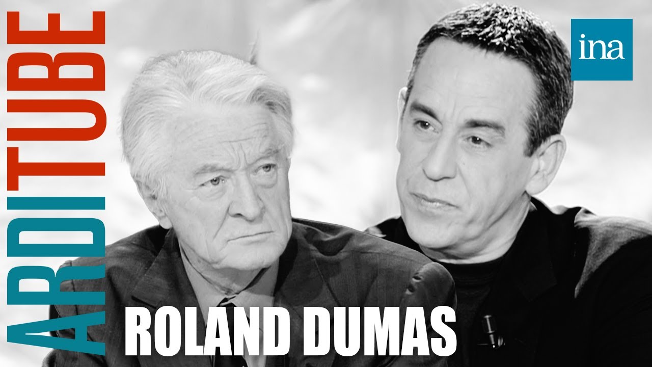 Roland Dumas : l'affaire Elf et Deviers-Joncour chez Thierry Ardisson | INA Arditube