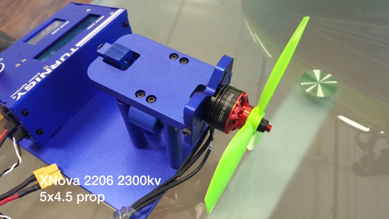 Thrust testing the XNova 2206/2300 and Emax 2205/2300kv