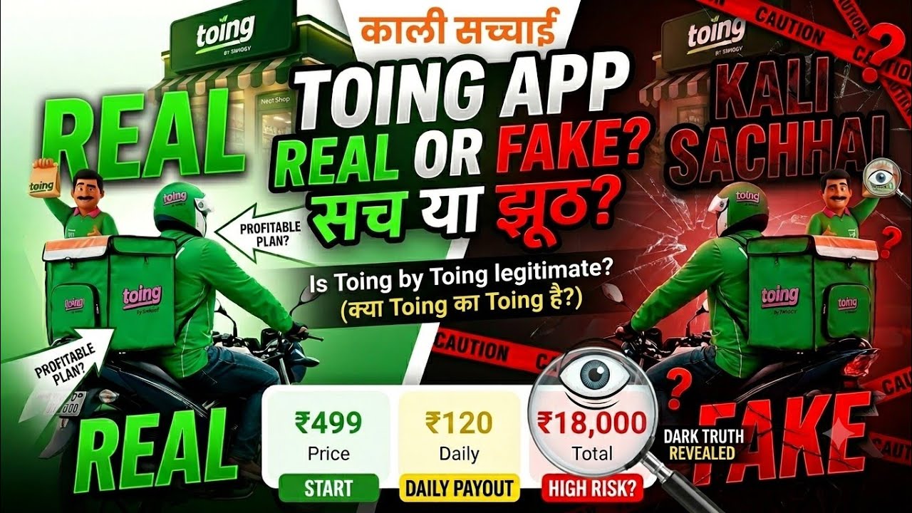 Toing App Real or Fake? 😱 Iski Kaali Sachhai Jaan Lo!