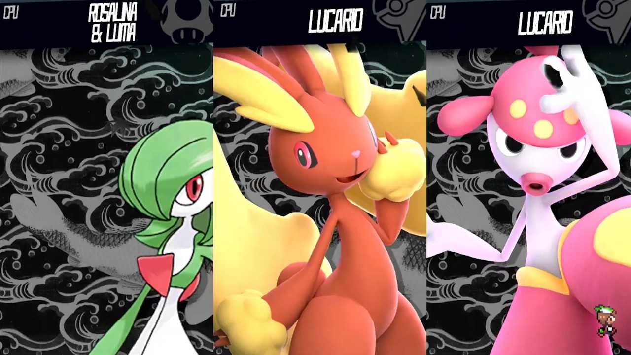 Medicham Vs Lopunny Vs Gardevoir - Requested Smash Bros Battle