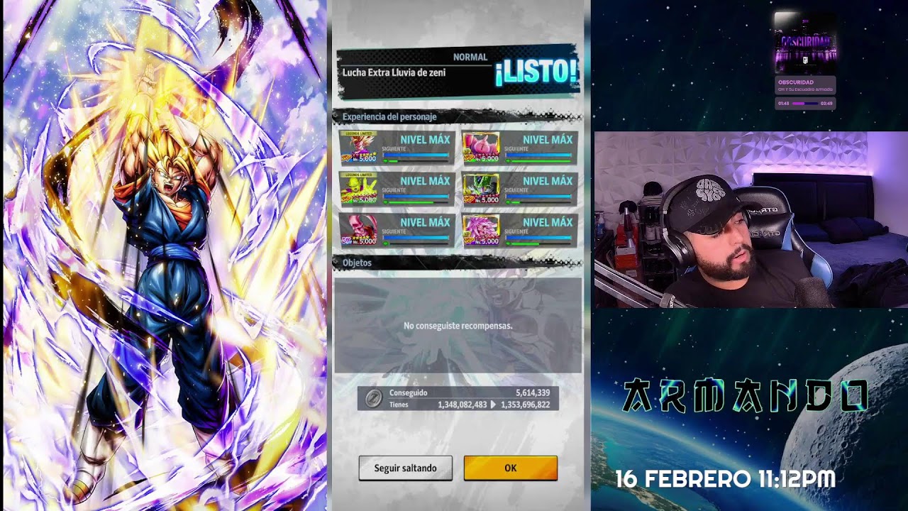 Se puede sobrevivir sin VEGITO LEGENDS de Dragonball legends