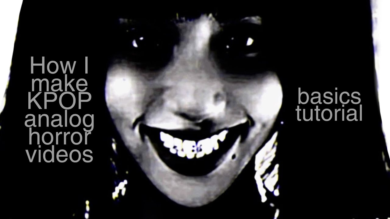 how to make analog horror videos on capcut (free)
