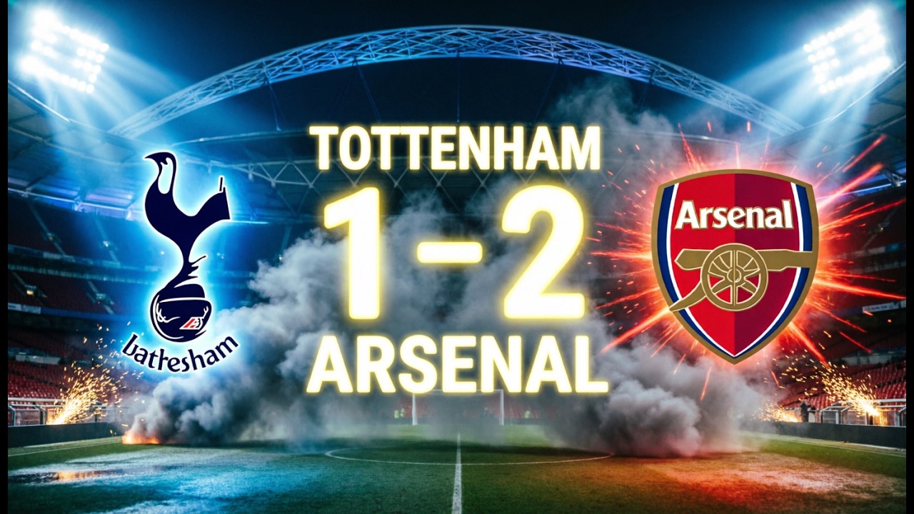 Tottenham vs Arsenal LIVE 🔥 North London Derby | Premier League Simulation 2026
