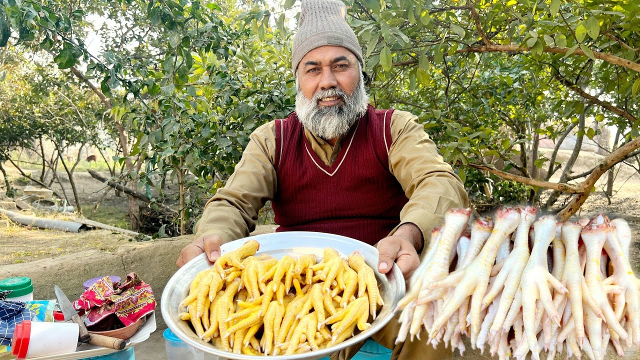Chicken Paya Recipe | Chicken Paya Curry Masala | How Clen And Cook Chicken Feet | Tour And Taste