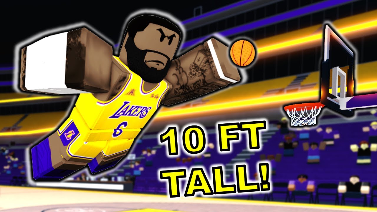 I Made LEBRON JAMES a GIANT in Basketball Legends!
