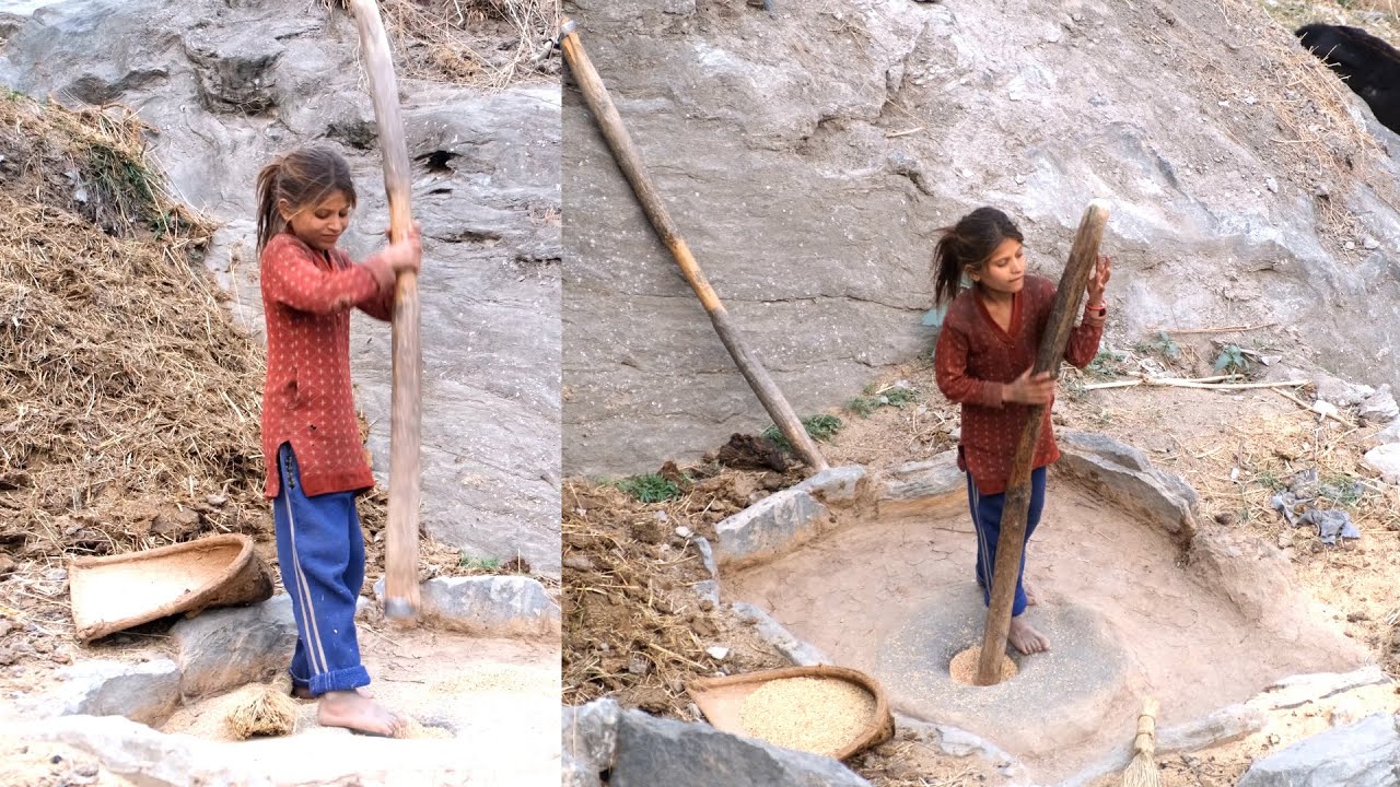 village children's daily life || life in rural Karnali Nepal ||