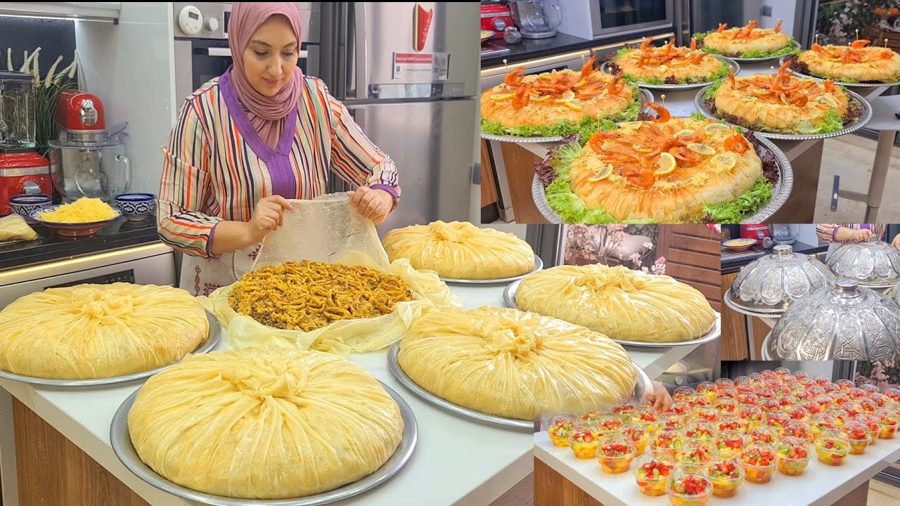 هذا هو سر بسطيلة الحوت ديال العراضة الاعراس والمناسبات كومند طلبيات #بسطيلة_الحوت لليتمى و المسنين