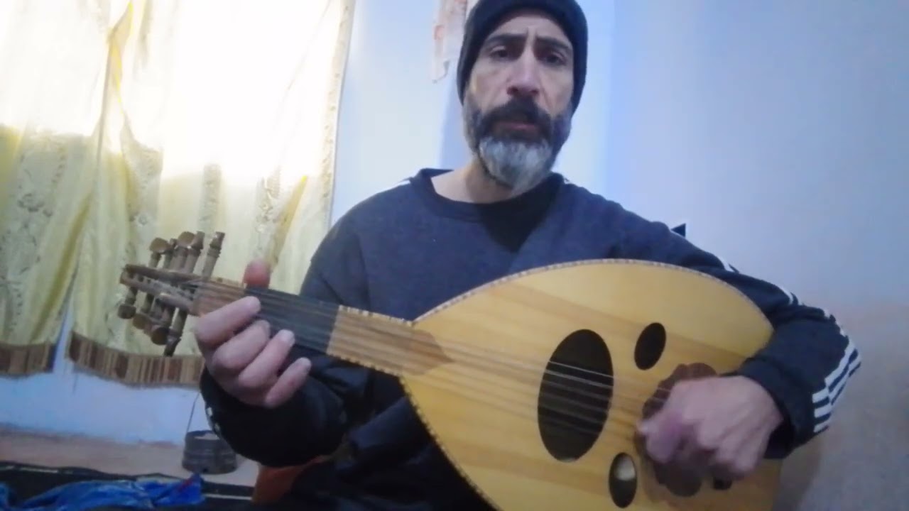 هوانا مكتوب .. سليمان الشعار .. تعليم عزف عود بلفظ النوتة 