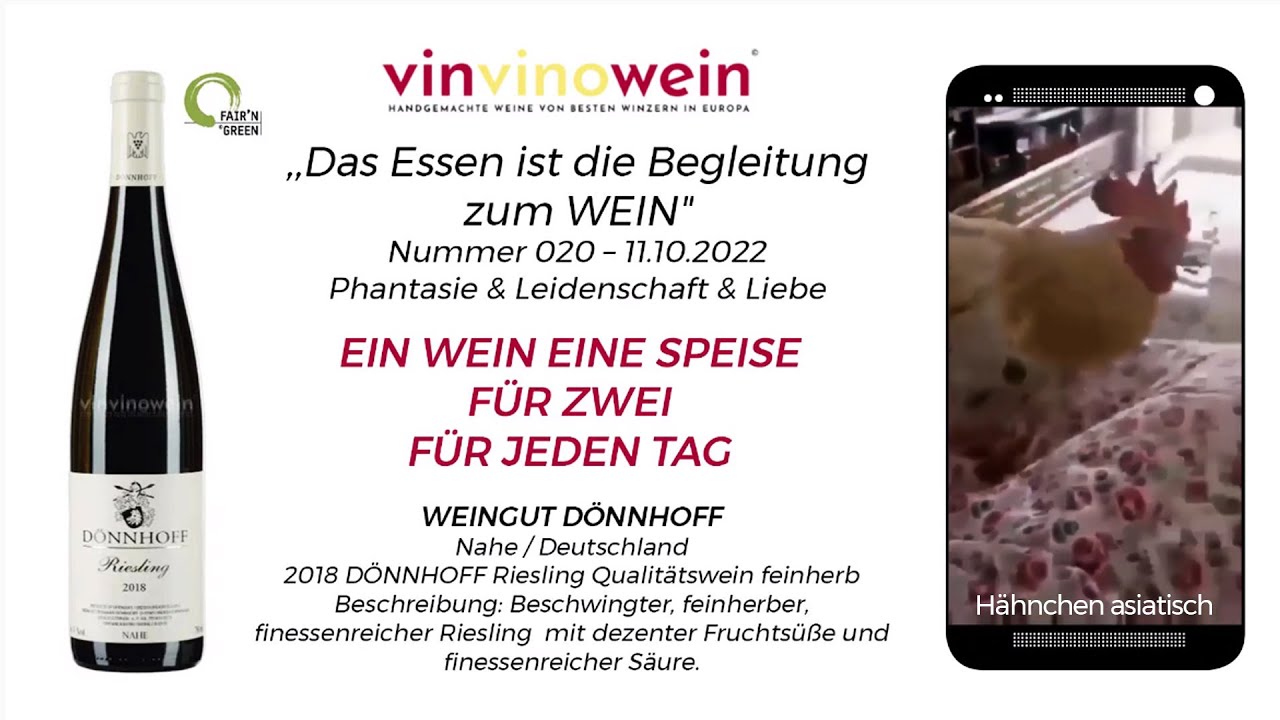 H&auml;hnchen asiatisch - vinvinowein