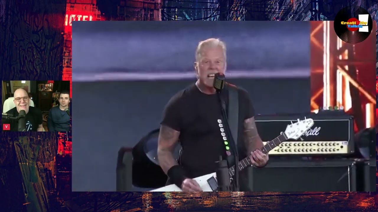 Metallica with Brian Tatler Am I Evil LIVE Reaction