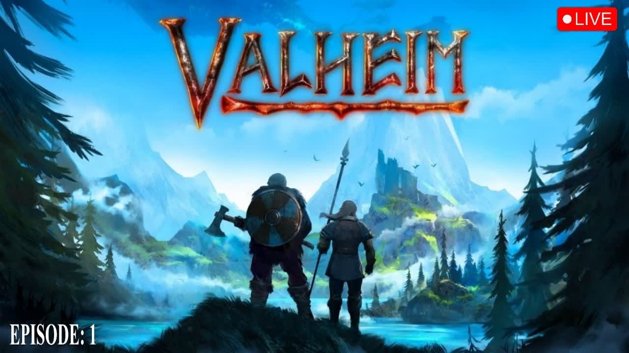 A NEW FRESH START ON A GREAT SURVIVAL GAME!  /  VALHEIM ~ NEW GAMEPLAY  /  EPISODE: 1