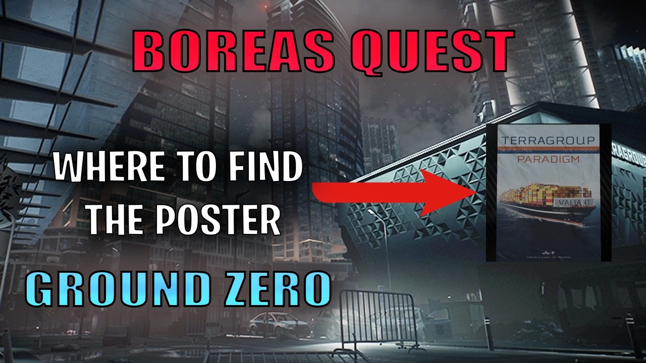 How to UNLOCK the Boreas Questline Instantly! (Easiest Ground Zero Poster Method)