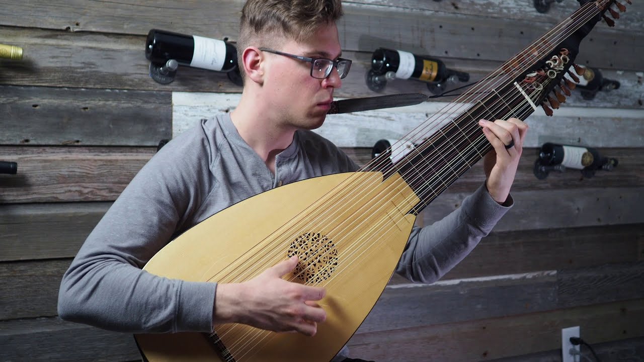 I. Prelude (Suite for Cello in D Minor, J.S. Bach) - Baroque Lute