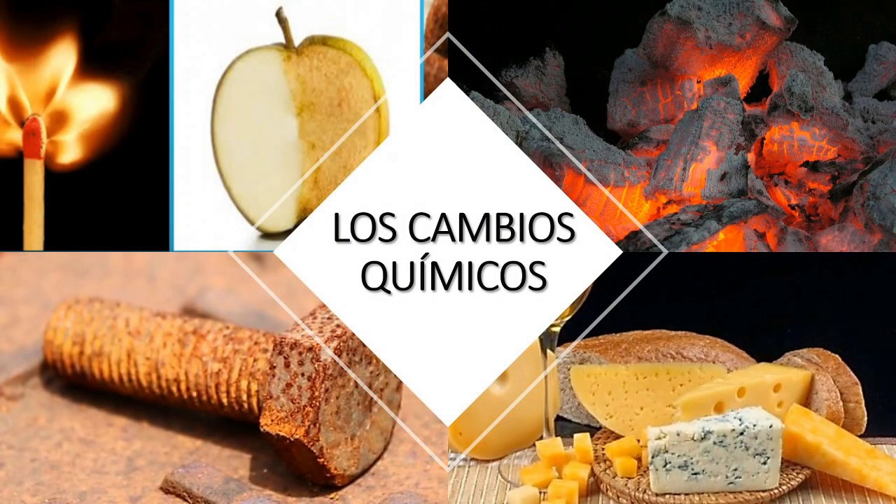 LOS CAMBIOS QU&Iacute;MICOS