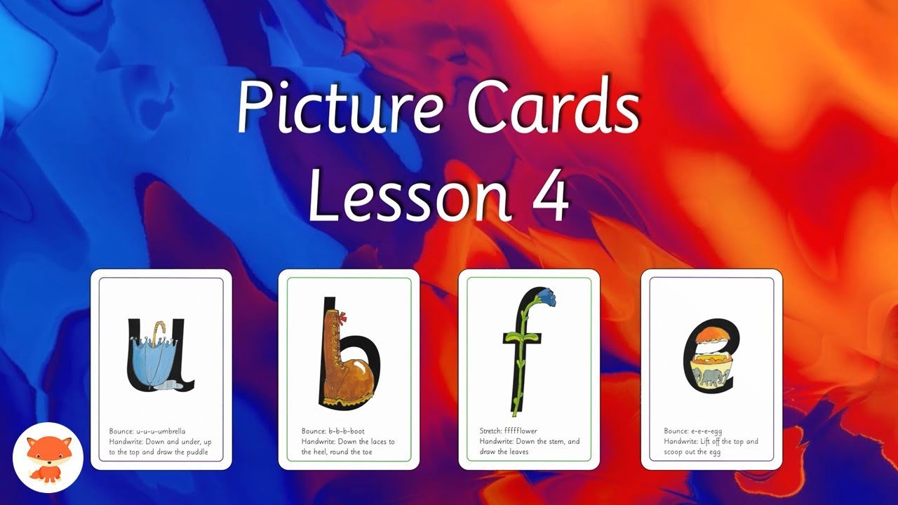 RWI - Nursery - Picture Cards - Lesson 4