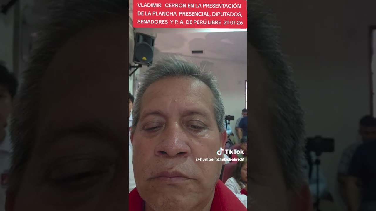 Un solo camino a la libertad y soberanía del Perú #Vladimir Cerrón ✏️🇵🇪 y Perú Libre 