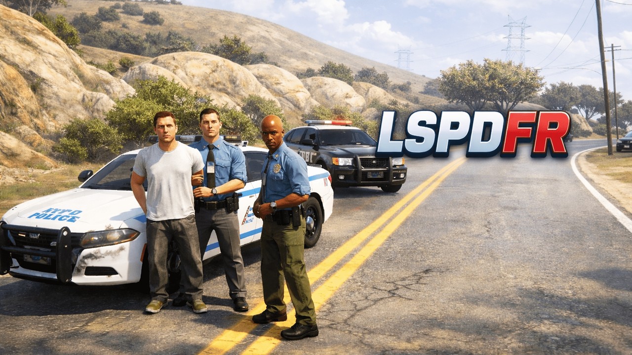 Highway Patrol Plate Suspect Lost — Insurance Expired Vehicle Leads to Arrest || GTA V || LSPDFR ||
