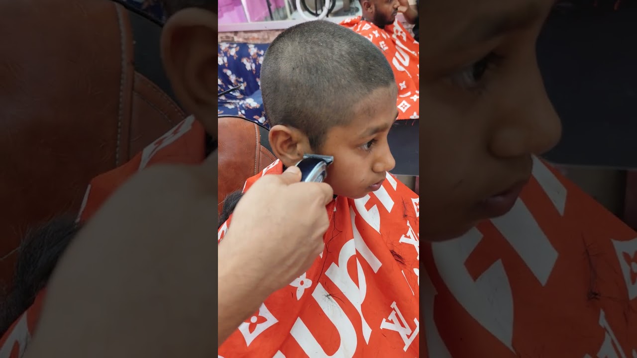 মাদ্রাসার ছাত্র Mbappe haircut Amazing vedio