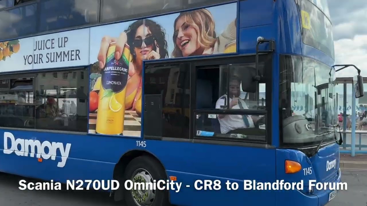 Buses in Weymouth.