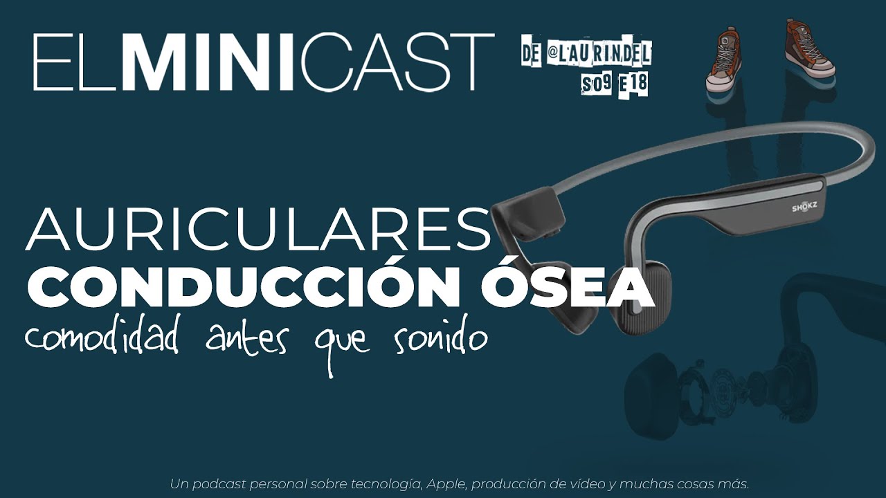 Auriculares de conducción ósea: comodidad antes que sonido