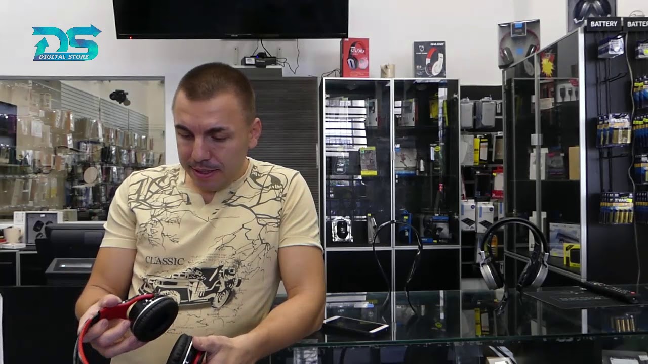 Digital Store - Беспроводные наушники с динамиком