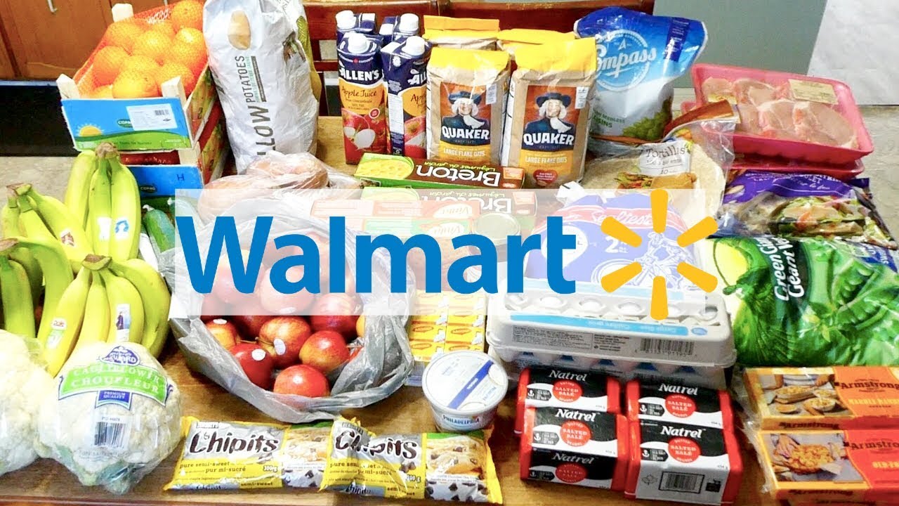 WALMART GROCERY HAUL! | LARGE FAMILY | PRICE MATCH IN CANADA!