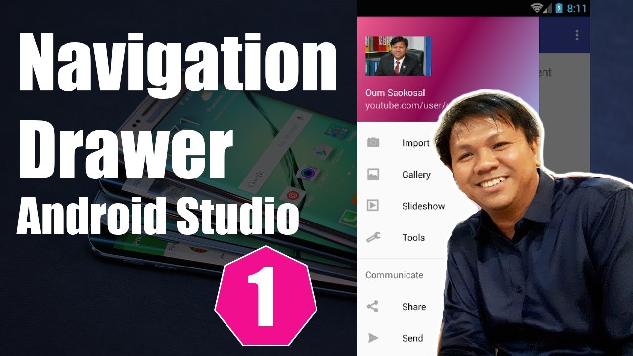 Best Navigation Drawer Tutorial on Android (Part 1)