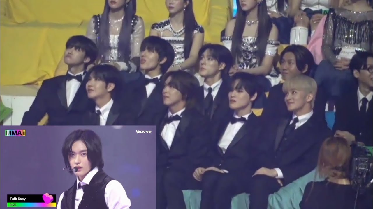 MMA 2023 NCT DREAM Reaction to RIIZE 'Talk Saxy' @ 2023 Melon Music Awards [MMA 2023]