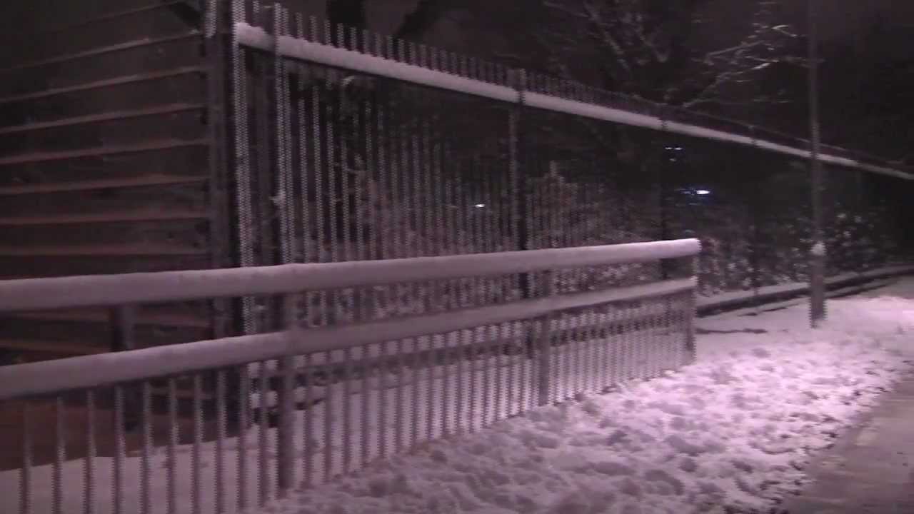 Early Morning Snow, Cookridge, Leeds, West Yorkshire, UK: 04:00 - 06:30 on 21st January, 2013