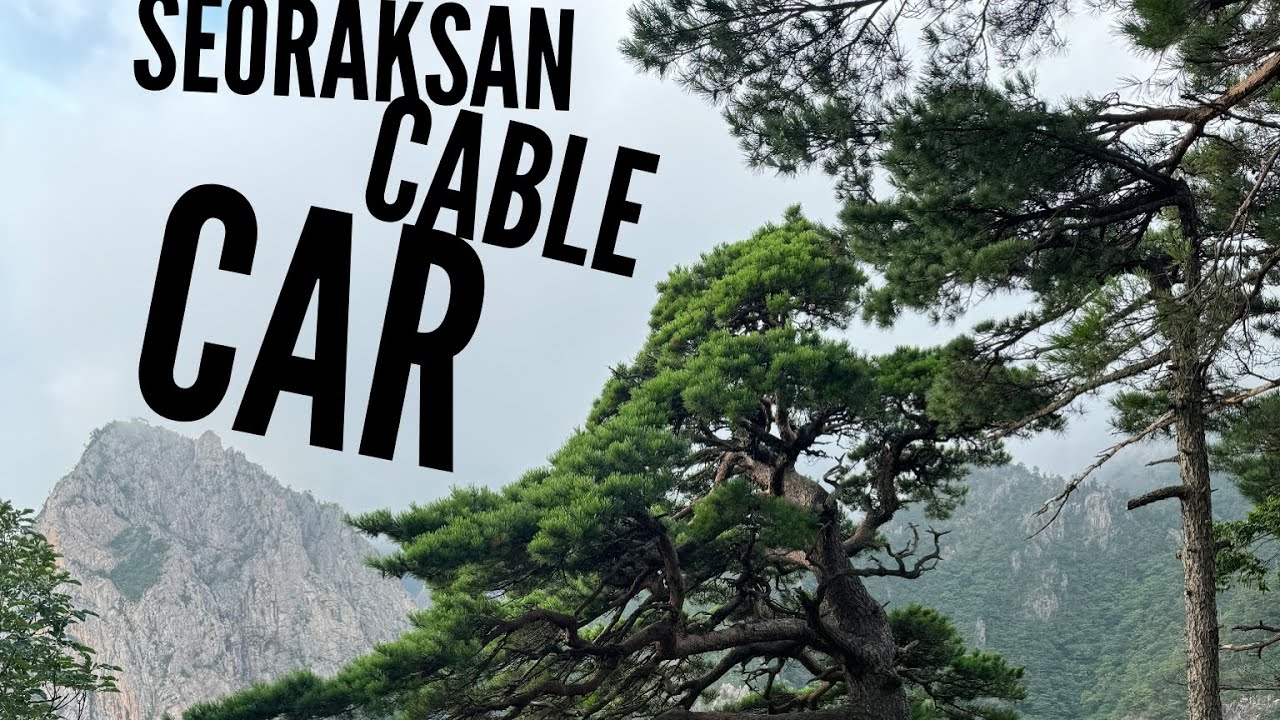 Seoraksan Cable Car (설악산 케이블카)