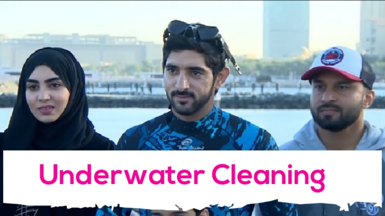 Underwater Cleaning | Crown Prince Of Dubai Fazza