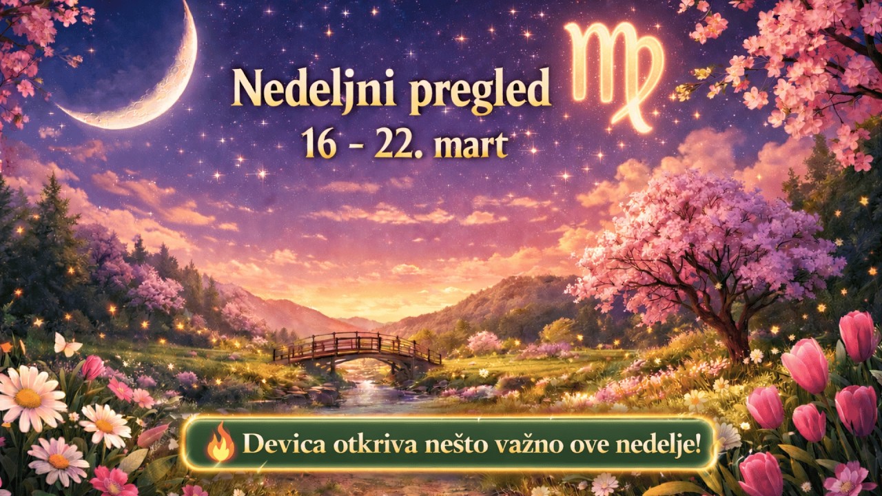 ♍ DEVICA | 16–22. mart 2026 | Plan konačno kreće napred