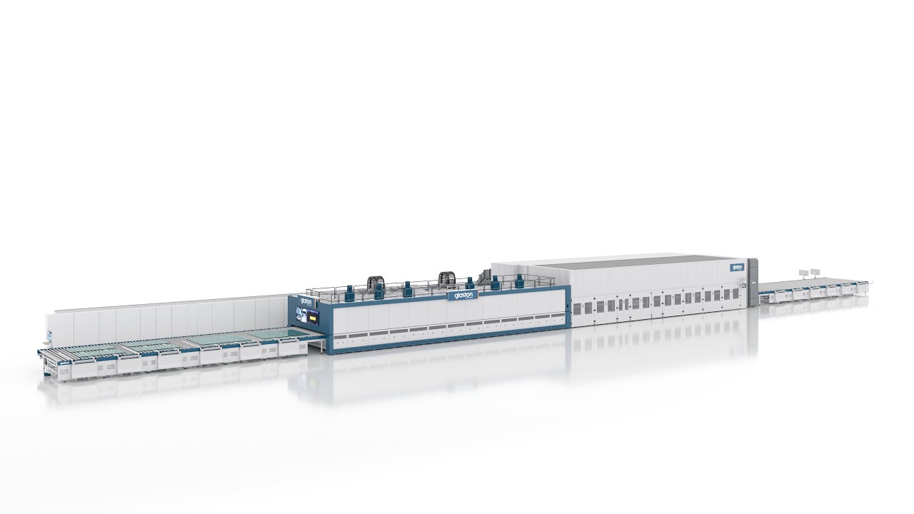 Glaston Jumbo Series flat glass tempering line