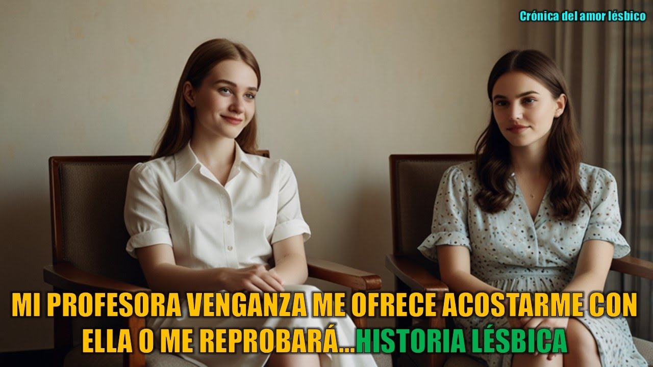 MI PROFESORA VENGANZA ME OFRECE ACOSTARME CON ELLA O ME REPROBARÁ...HISTORIA LÉSBICA