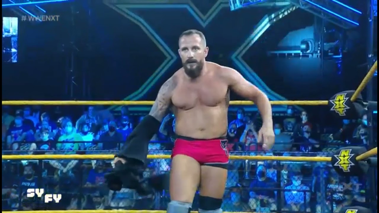 Bobby Fish final entrance on WWE NXT (also tyler rust last entrance with diamond mine)
