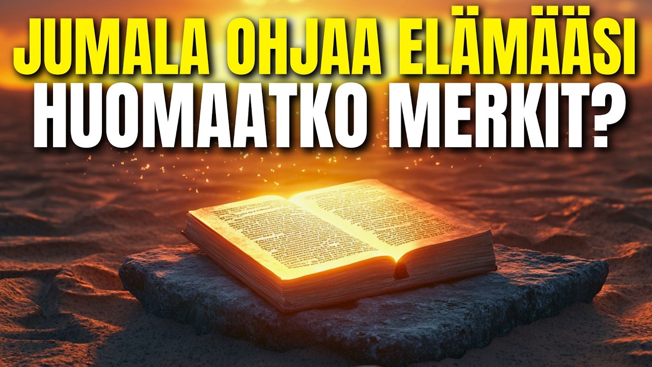 7 Merkki&auml; Siit&auml;, Ett&auml; Jumala Paljastaa Suunnitelmansa Sinulle!