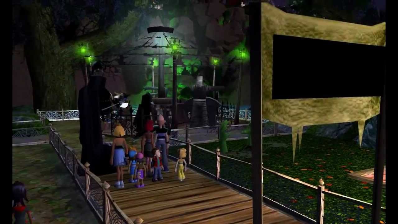 RCT3 [Rollercoaster Tycoon 3] Geisterbahn Crypt-Tour (onride) von Mydorrka (Illya)