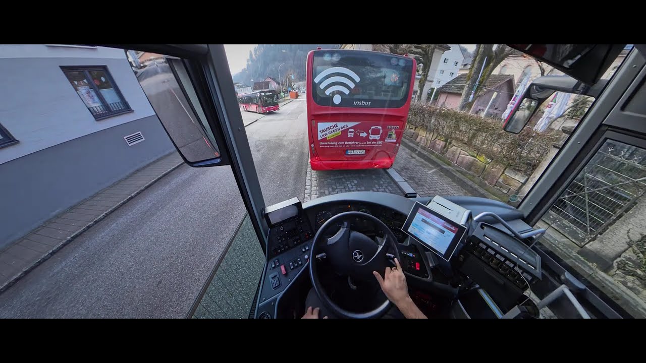 Public bus driving Pov 