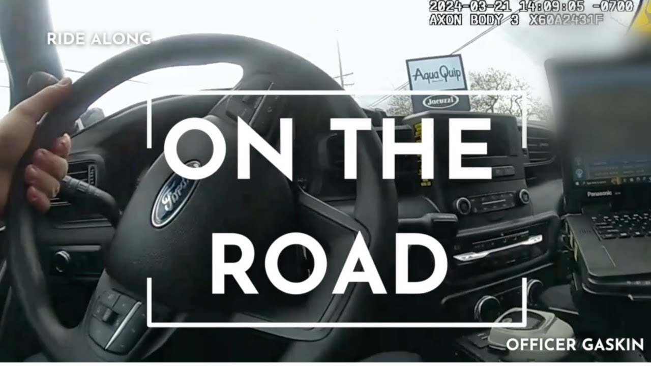 On the road: Officer Gaskin