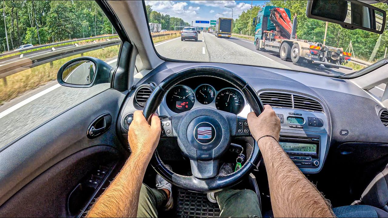 2008 Seat Toledo Mk3 [1.9 TDI 105 hp] |0-100| POV Test Drive #2117 Joe Black