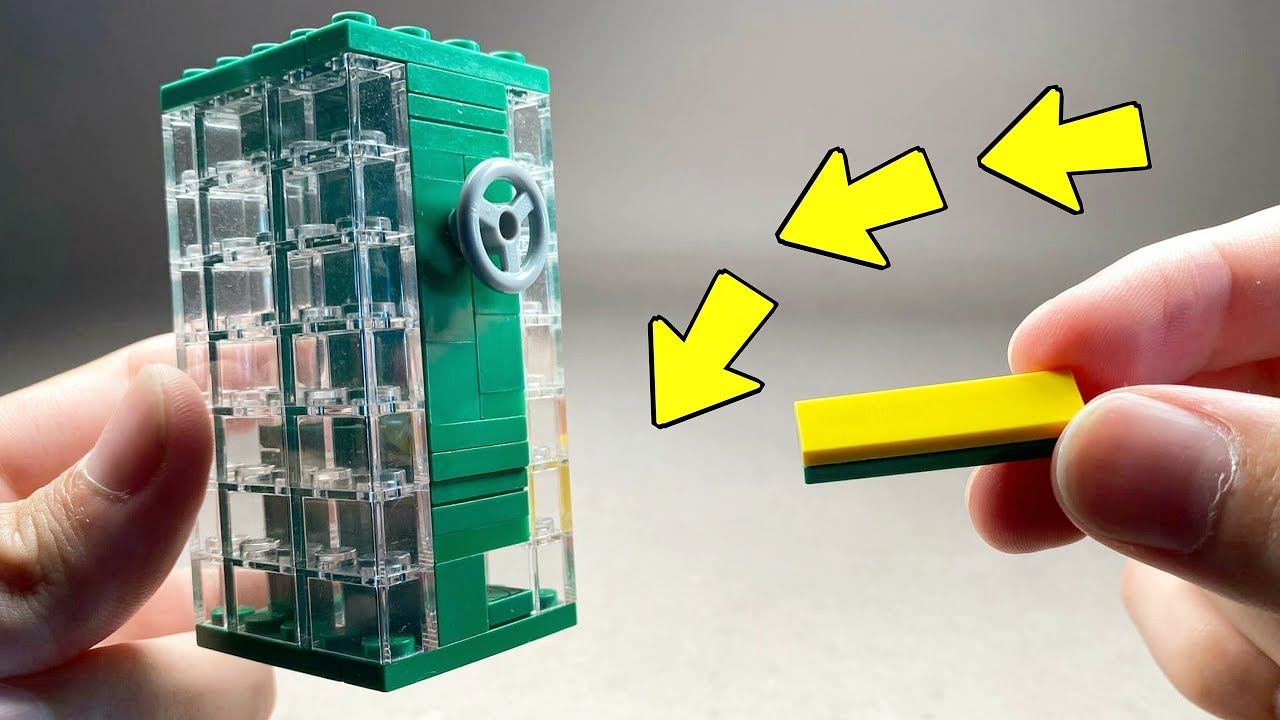How to make a Lego Transperent Safe