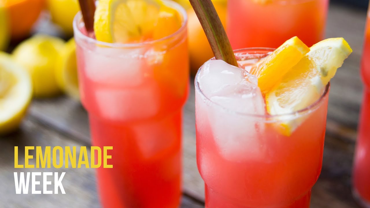 Rhubarb Lemonade