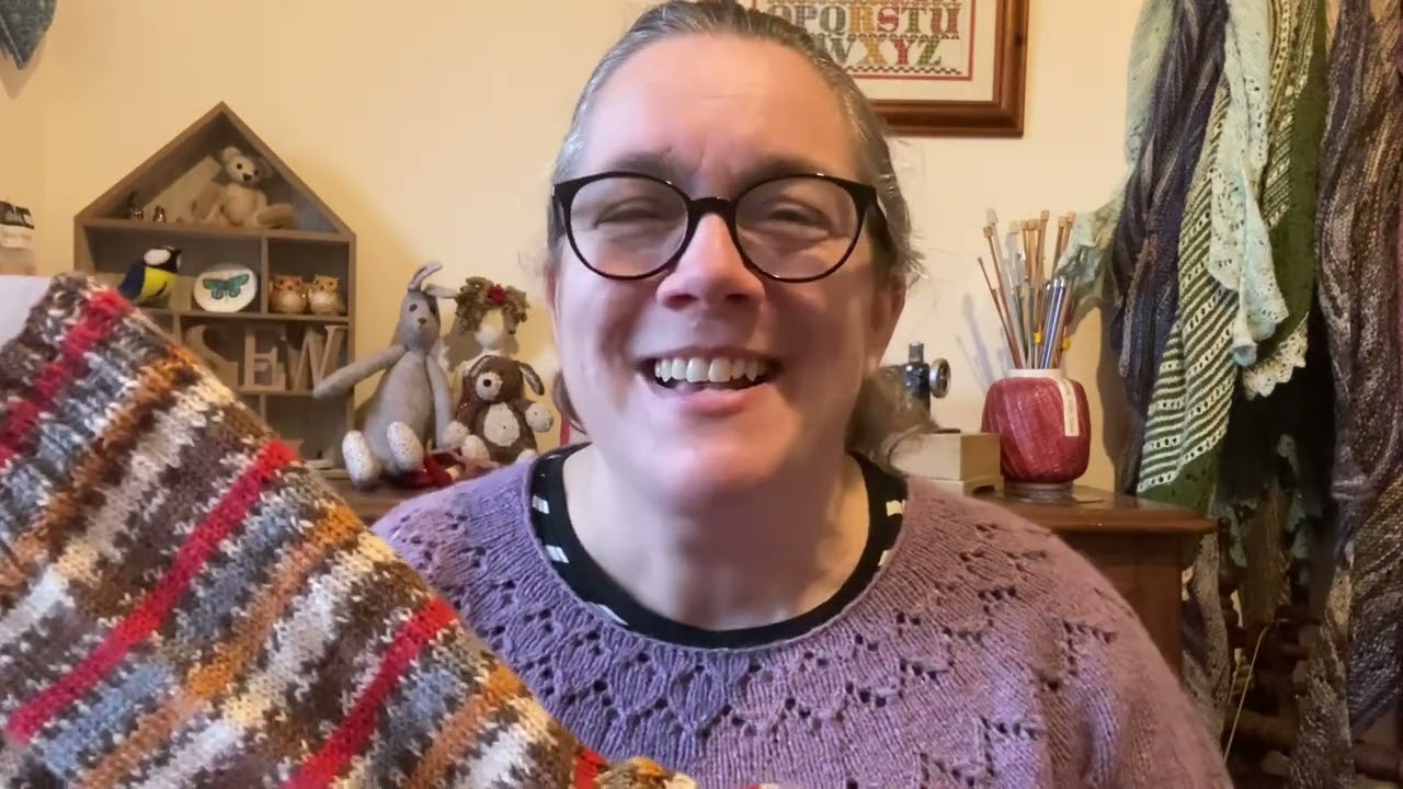 The Faithful Sheep Crafts Podcast -Episode 6 Finished Objects  and excited about Unravel