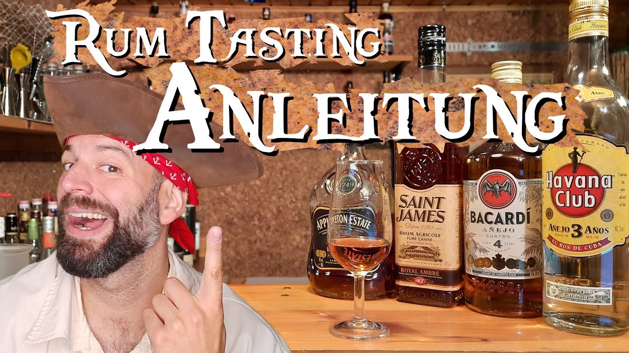 Rum Tasting Anleitung