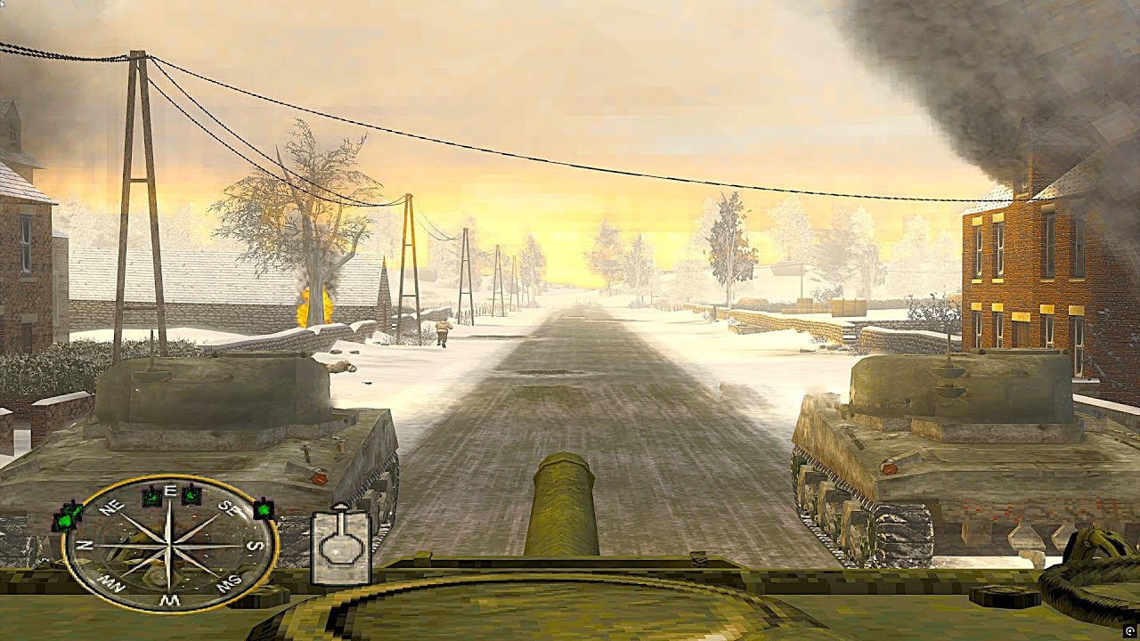 Call of Duty World at War: Финальные фронты: Гонка за Бастонь | Миссия 7 | Часть 7