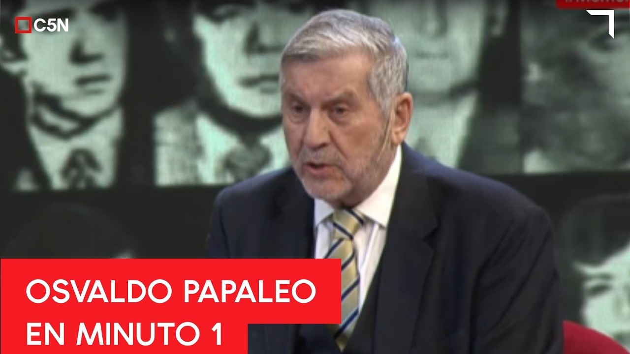 OSVALDO PAPALEO mano a mano con GUSTAVO SYLVESTRE: 